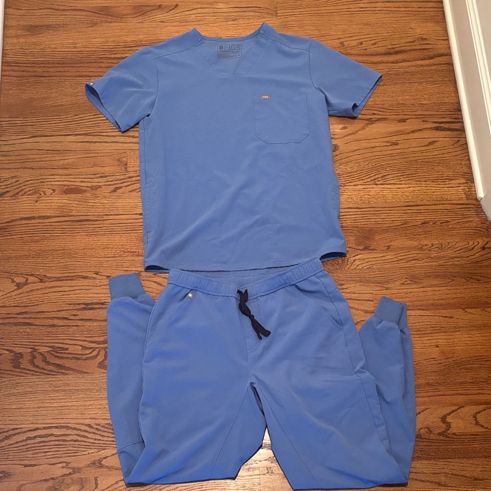 Figs Ceil Blue Men’s Set